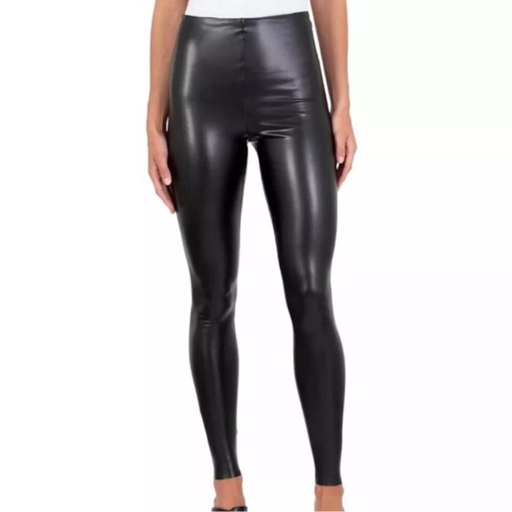 Joie LIMITED EDITION FAUX LEATHER Contemporary Fit‎ Leggings JM1022CO Size XL